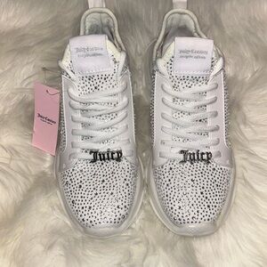 Juicy couture rhinestone shoes